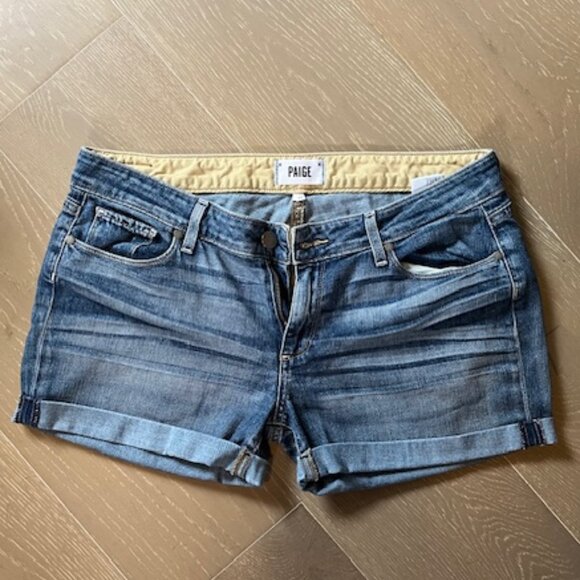 PAIGE Denim Shorts Size 29 - Picture 1 of 3